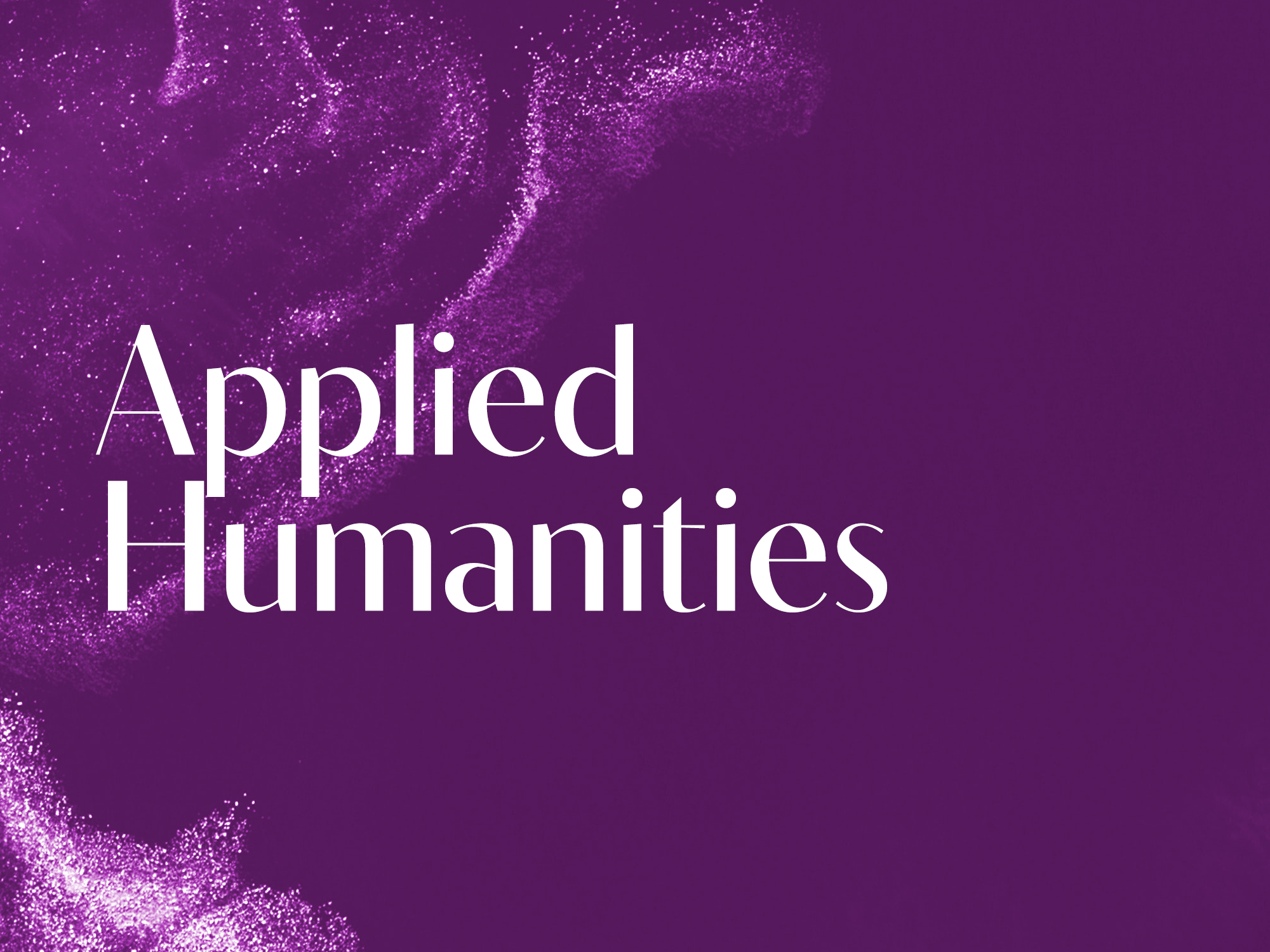 Applied Humanities